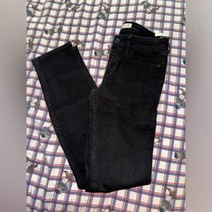 The Skinny Black Denim Pants — Abercrombie & Fitch